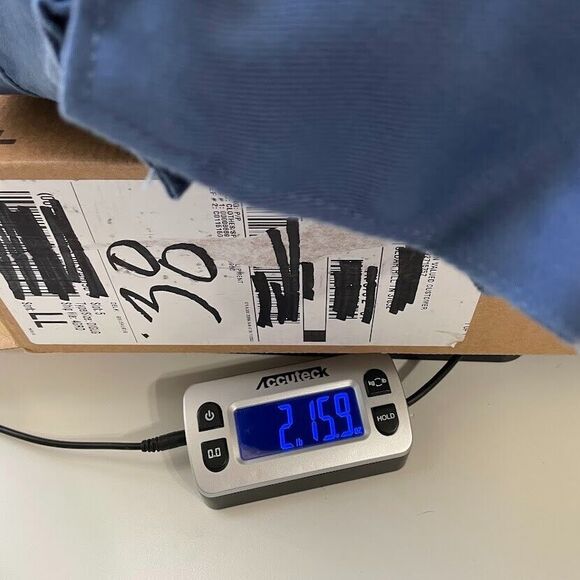 Red Kap Snap Front Cotton Work Coverall Mens Size 56 R Blue Long Sleeve Uniform - Picture 14 of 14